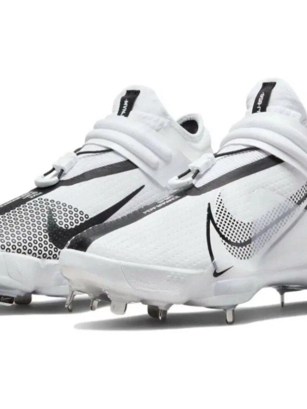 Nike Force Zoom Mike Trout 7 White Cleats Men's Size US 13 NWOB CI3134-102